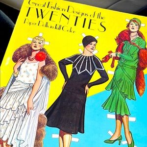 1920s Fashion Paper Doll Book by Tom Tierney